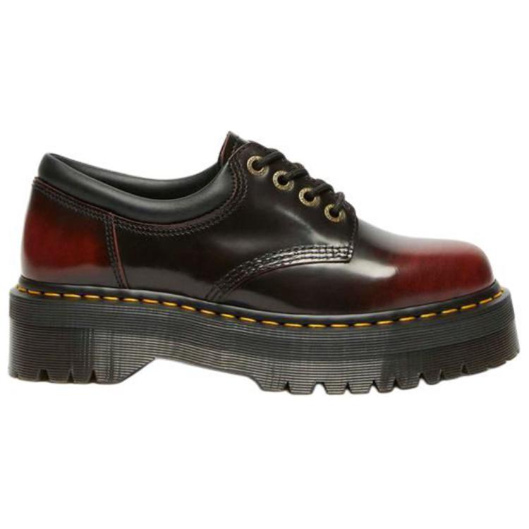 Dr. Martens 8053 Leder Quad Arcadia Mode Vielseitig Langlebig Niedrig geschnitten Freizeit schuhe Unisex Freizeit schuhe Schwarz Braun 40905600