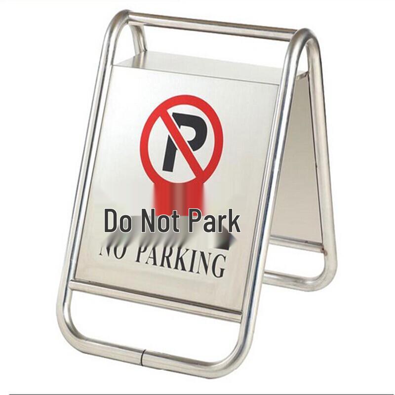 Zhean Stainless Steel Parking & Warning Signs