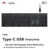 A4Tech FBX50C Wireless Bluetooth Quiet Scissor-Key Keyboard