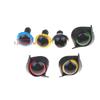 100Pcs 12mm Plastic Eyes for Bear Animal Dolls Safety Type with 50Pairs Suitable for Professional DIY Craft Making