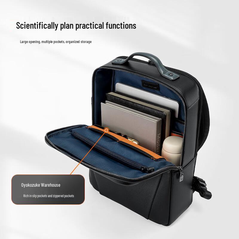 Samsonite Men's 14-inch Business Leather Backpack