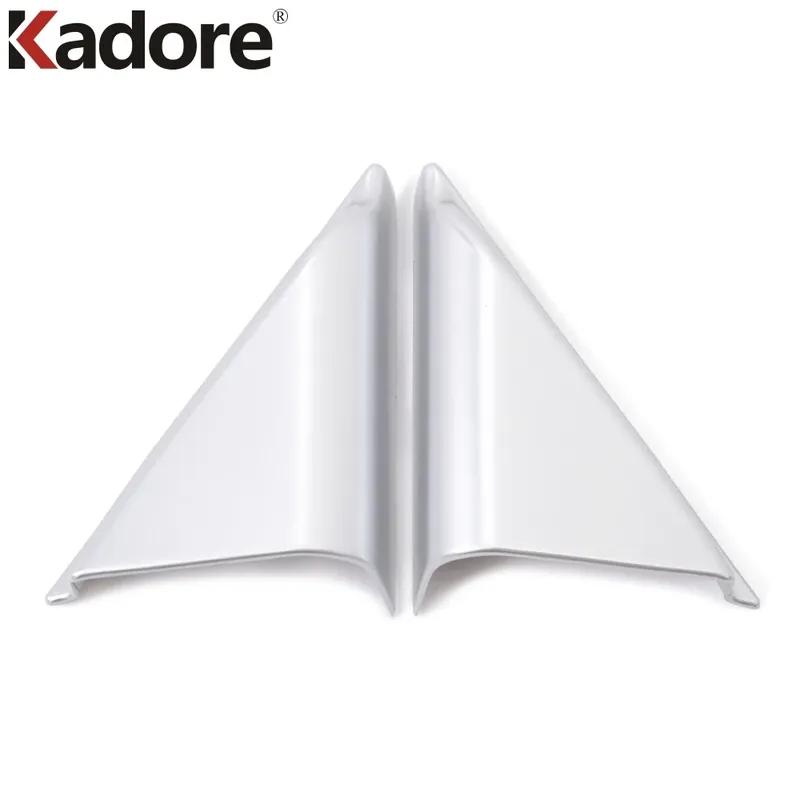 For Nissan Armada Patrol Royale Infiniti QX56 QX80 Y62 2016-2018 Car Front Inner Door A Pillar Triangle Cover Trim Accessories