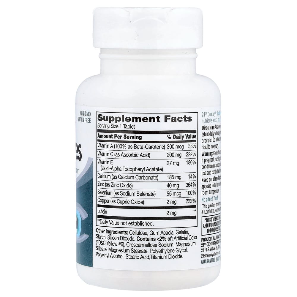 21st Century Sentry Healthy Eyes Lutein 60 Tablets