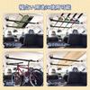 Vevesoas Car Hanger Interior Adjustable Length No Tools Easy Retractable Clothes Hanger for Car Suitable for Fishing Ceiling and Tents Set of Bar,