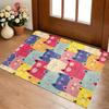 Colorful Cats Living Room Nonslip Area Rug Soft Carpet For Bedroom Game Playroom Sofa Office Home Decor Doormat Christmas Gift C9261231