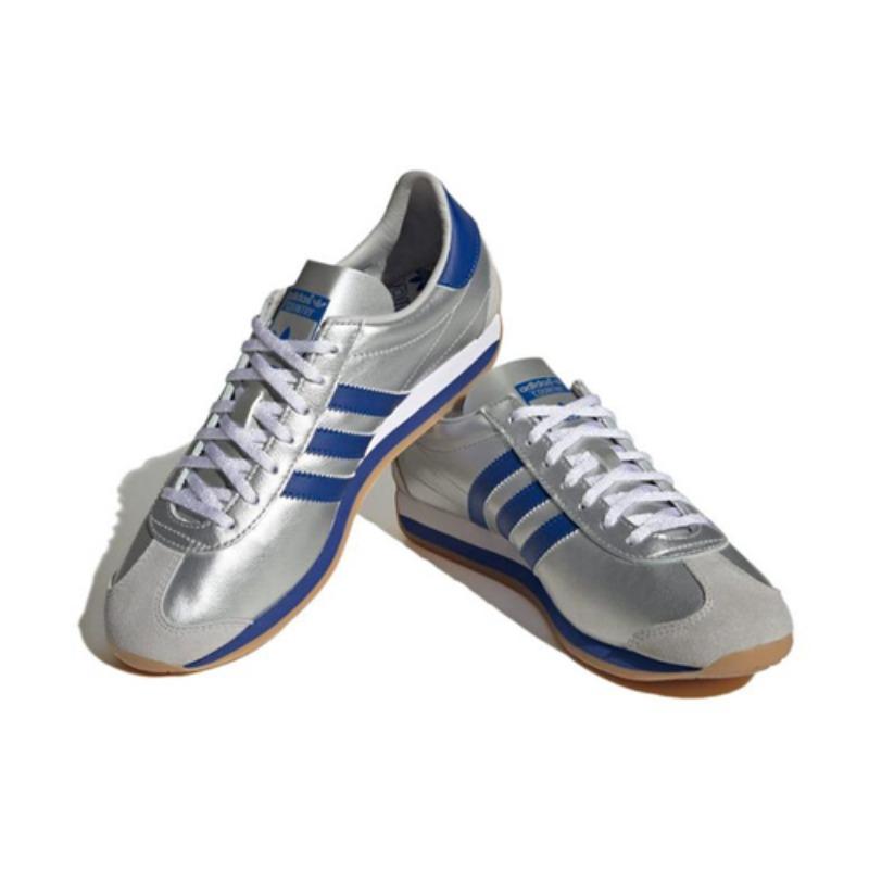 adidas Country OG Low Matte Silver Bright Blue - IE4230