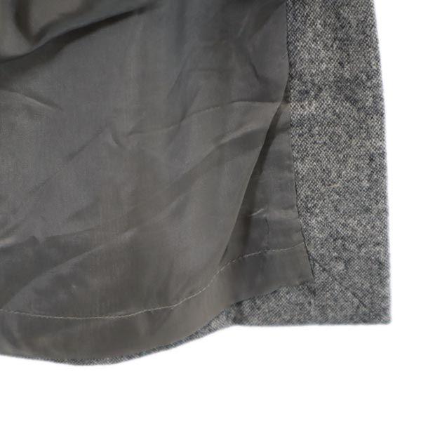 Salvatore Ferragamo Made In Italy Wool Blend Skirt Suit Setup I38 Gray Women Used