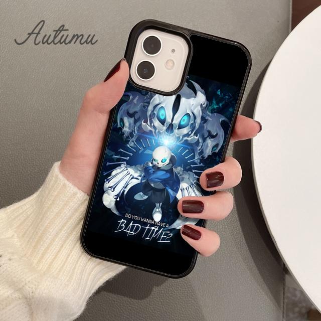 Undertale Sans Phone Case for iPhone 11 12 13 14 Pro Max Mini X XR XS SE 2020 5 6S 7 8 Plus Samsung Galaxy S21 S22 Cover Shell