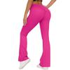 New breathable polished high waist elastic hip lift casual wide leg nine-point pants running fitness yoga leggings