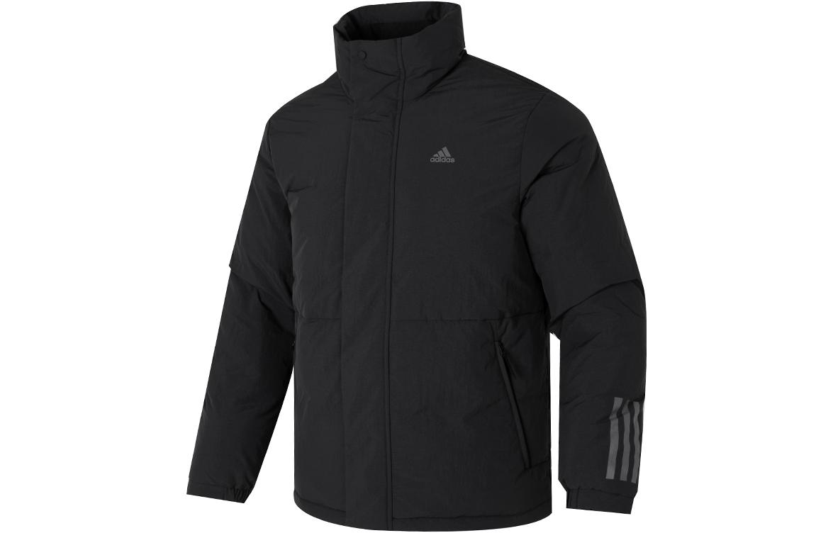 Adidas Down Jackets Men s Black Stand Collar Moderate Other IL8922 XS