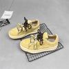 Spring new matte board shoes simple and versatile casual thick-soled lace-up light sports little white shoes women