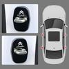 Cache-verrou de porte de voiture en métal pour Citroën C4 C3-XR C5 Aircross C6 C-quatre Picasso C-Elysee C4L C3L Autocollants Emblème Badge