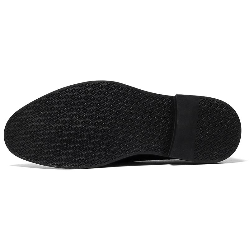 Leather Casual Shoes Men Loafers Luxury Design Slip On Male Dress Shoes Leisure Style Big Size Good Wear-resistant Sole