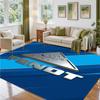 Fendt Design Crystal Velvet Rug Soft Decorative Mat for Bedroom Entrance