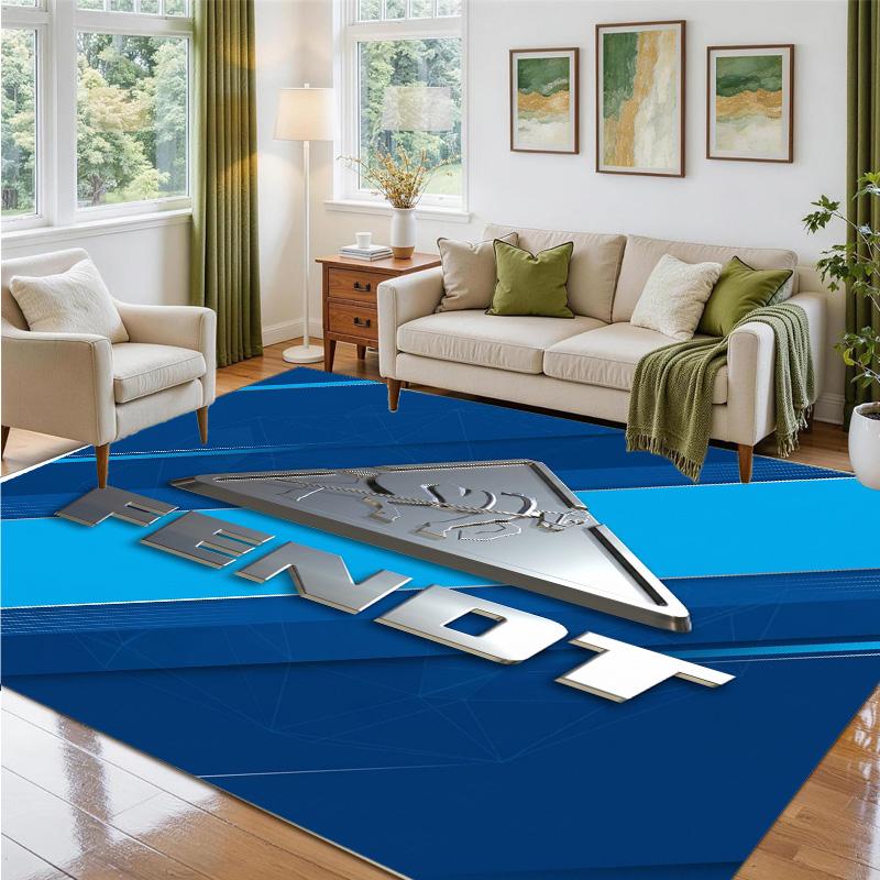 Fendt Design Crystal Velvet Rug Soft Decorative Mat for Bedroom Entrance