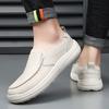 Casual Leather Men Shoes Versatile Formal Mens Loafers Moccasins Breathable Slip On Man Boat Shoes Leisure Walk Driving Footwear