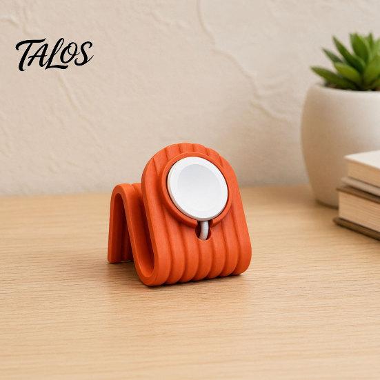 Charging Stand for Watch Stand, with Built-in Cable Routing Management, Bedside Dock Desk And Organizer, Matte Surface Storage Holder Fitness Charger
