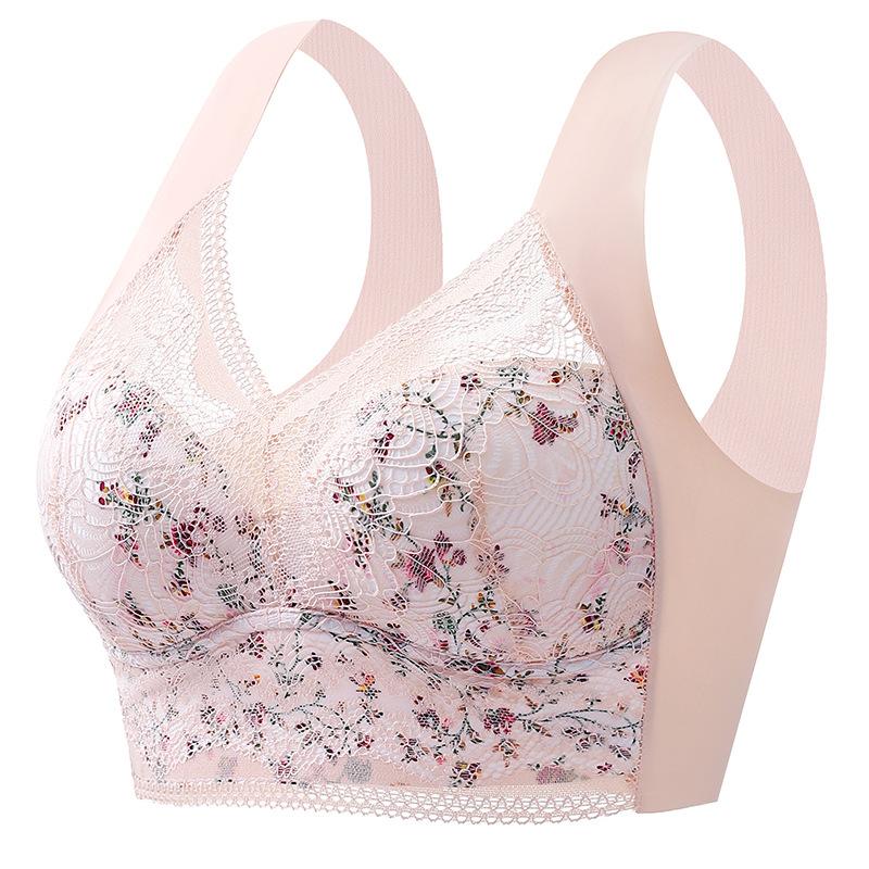 Wrapped Back Lace Summer Thin Chest Vest Womens Fixed Cup Collection Double Breast Traceless Vest Style