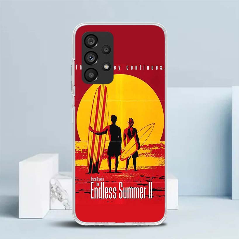 Surf Board Aesthetic for Samsung Galaxy A17 A37 A57 A16 A26 A36 A56 A15 A14 A55 Phone Case A13 A53 A25 A35 A24 A34 A23 A33 Galax