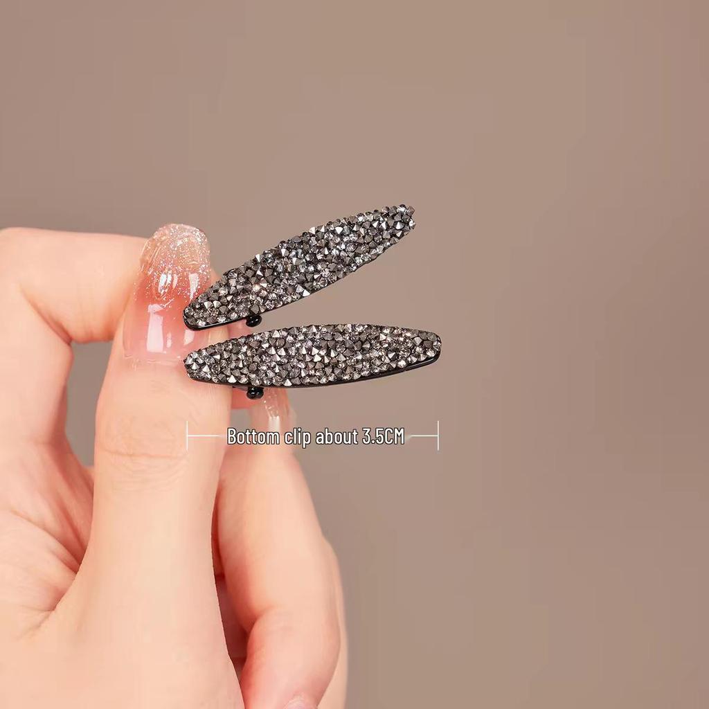 Čokoládově hnědá luxusní spona do vlasů drápek žraločí spona pro ženy - 2025 nová vlasová ozdoba