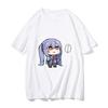 Azur Lane Essex Men Clothing Oversized Printed T-shirt Summer Casual Tops Short Sleeve Basic Tees Pullover Polyester Originality