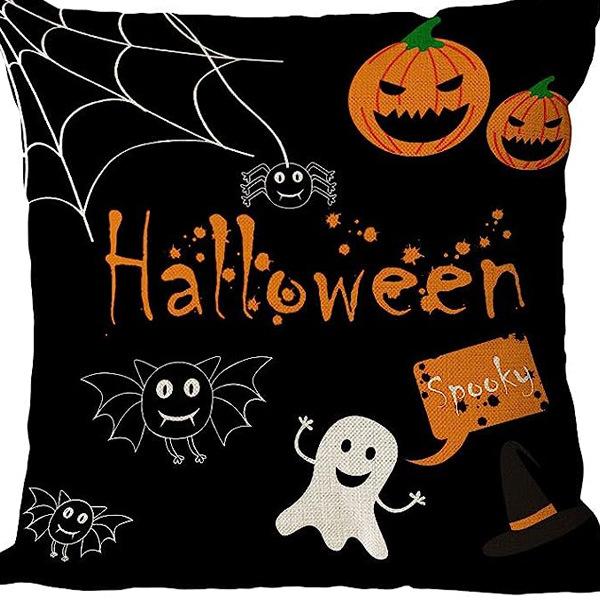 

Новый набор подушек на Хэллоуин, серия «Голова призрака и тыквы», подушка для дома, прикроватная, для спинки дивана 45 * 45Cm [without core]