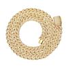 14mm Full Diamond Zircon Hip Hop Cuban Chain Necklace Bracelet for Men