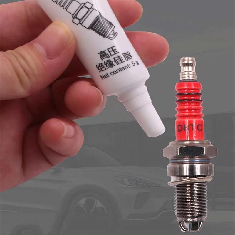 Car Spark Plug Insulating Grease High Voltage Electrical Insulation Silicone Grease Low Temperature Corrosion Resistance