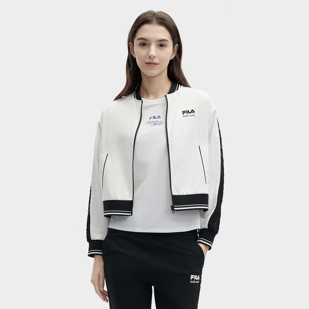 New FILA Knitwear Women's Sun White F11W428501FWT
