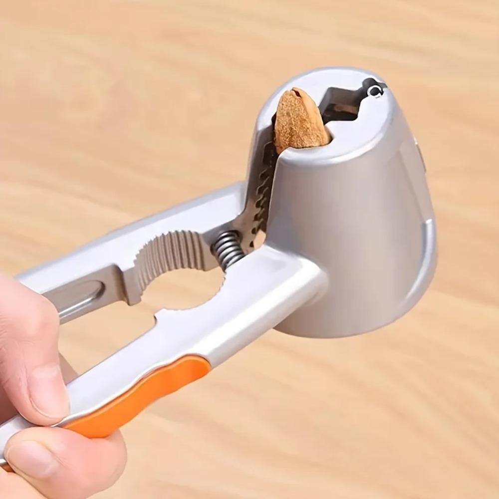 Stainless Steel Nut Cracker Durable Walnut Clamp Pecan Pliers Opener Easy to Use for Walnuts Dried Fruit Hazelnuts Kitchen Tools