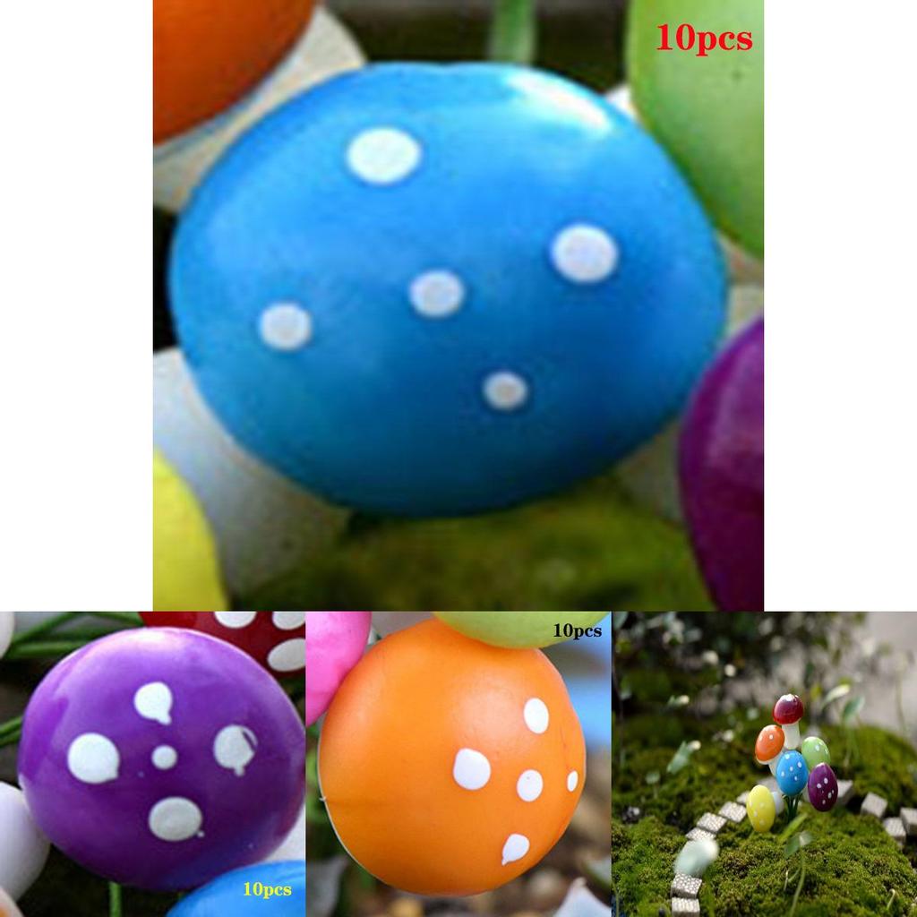 High Quality Miniature Foam Mushrooms In Vibrant Colors For Unique Decorations