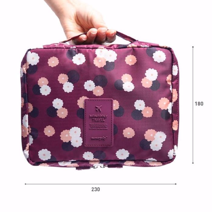 Travel Cosmetic Makeup Toiletry Case Bag Wash Organizer Storage Pouch Handbag
