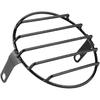 Acouto 5.75inch Black Retro Motorcycle Headlight Grill Round Cover Mask for Headlight Grill Motor