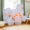 "5Pcs Clear Toolbox Model, Miniature Storage Box for Dollhouse Decor, Home Design and Micro Scene Props.