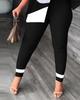 2024 Autumn Women's European & American Two-Piece Irregular Fashion Long Pants Set