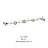 1Pcs Duck Clips Flexible Beaded Pearl Pin Brooch Cardigan Collar Clip Buckles Clothing