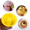6Pcs Silicone Baking Cake Mold High Temperature And Easy To Release Cake Mold Small Spiral Chiffon Cake Mold Halloween Tre