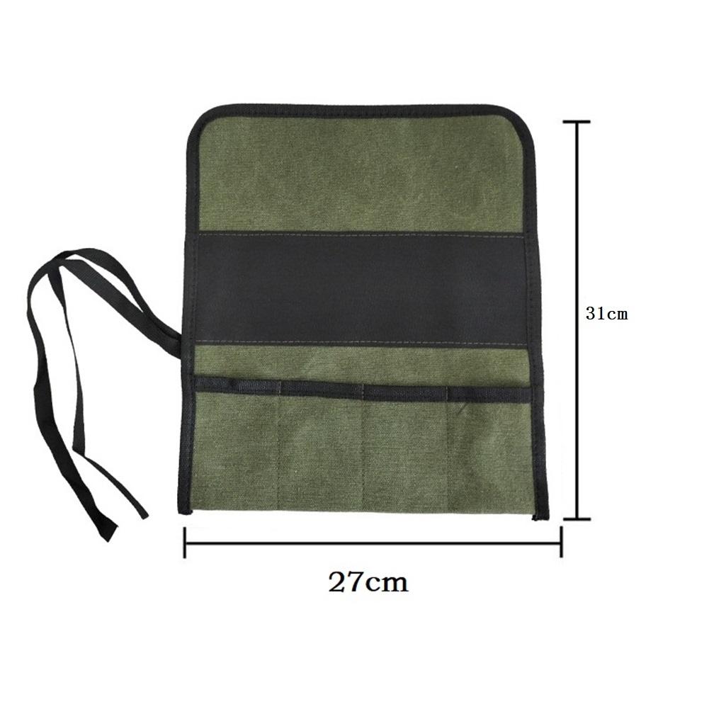 1 PC Tool Bag 33x27cm Green Hanging Tool Multi-Purpose
