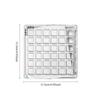 1PC New Creative Acrylic Transparent Shell Storage Box Seaside Stone Small Shell Collection Magnetic Storage Display Box