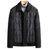 Youth Autumn and Winter Down Removable Lining Double-sided Woolen Coat Men's Short Double-sided Woolen Coat