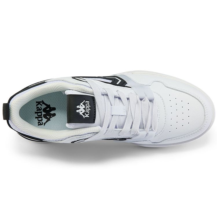 Kappa Casual Durable Low-Top Skate Shoes Unisex Sneakers White Black K0CW5CC91-012A