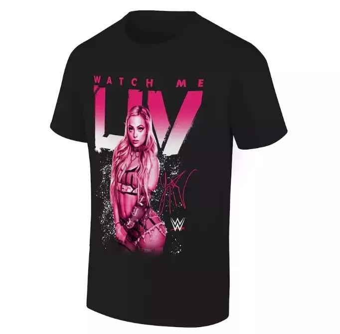 Liv Morgan Watch Me Černé bavlněné tričko Pánské Dámské S-5XL Unisex Tričko