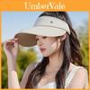 Summer Outdoor Sun Hat For Women With Large Brim And Breathable Polyester For Sun Protection And Fashionable Casual Wear