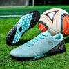 Cizme de fotbal joase pentru bărbați/femei, talpă moale din cauciuc, unghii scurte, gazon artificial, piele, tineret, copii, pantofi de fotbal