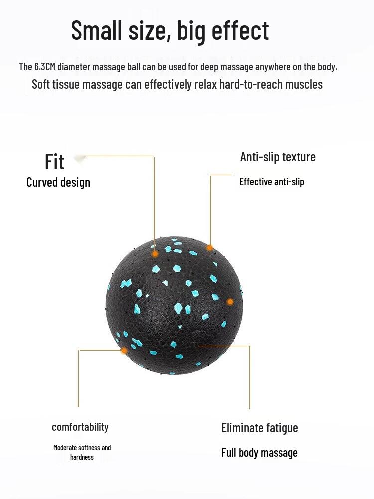 12CMEPP High Hardness Yoga Massage Ball for Fascia and Pelvic Floor Muscle Relaxation