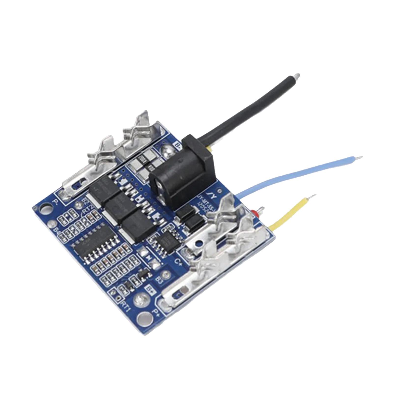 

18650 літієві батареї Pack Cell Module 21V літієва батарея заряджання захисту плата заміна живлення плата синій