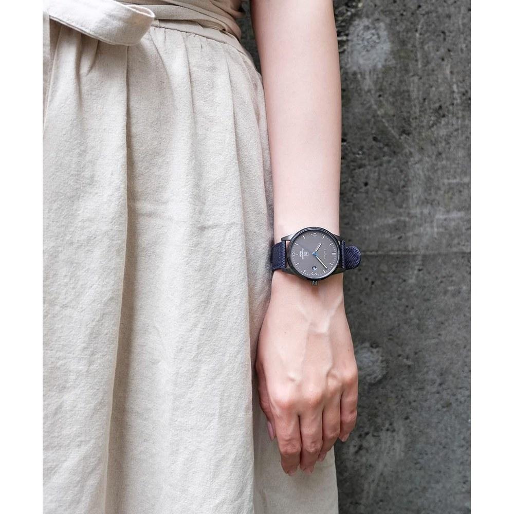 TRIWA HUMANIUM Time for Peace Unisex Watch HU39GB-CL080701 Recycled Canvas Strap Nordic Design Official Import Sweden