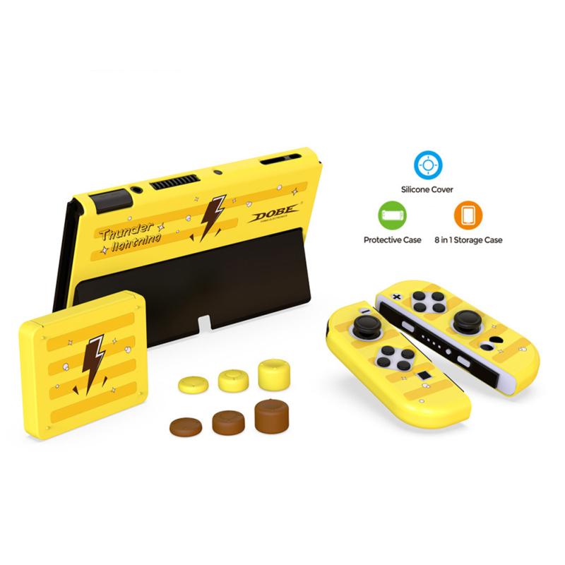 Games Console Host Protective Case Small Handle Hard Case Card Box Rocker Cap Set Itns-1192