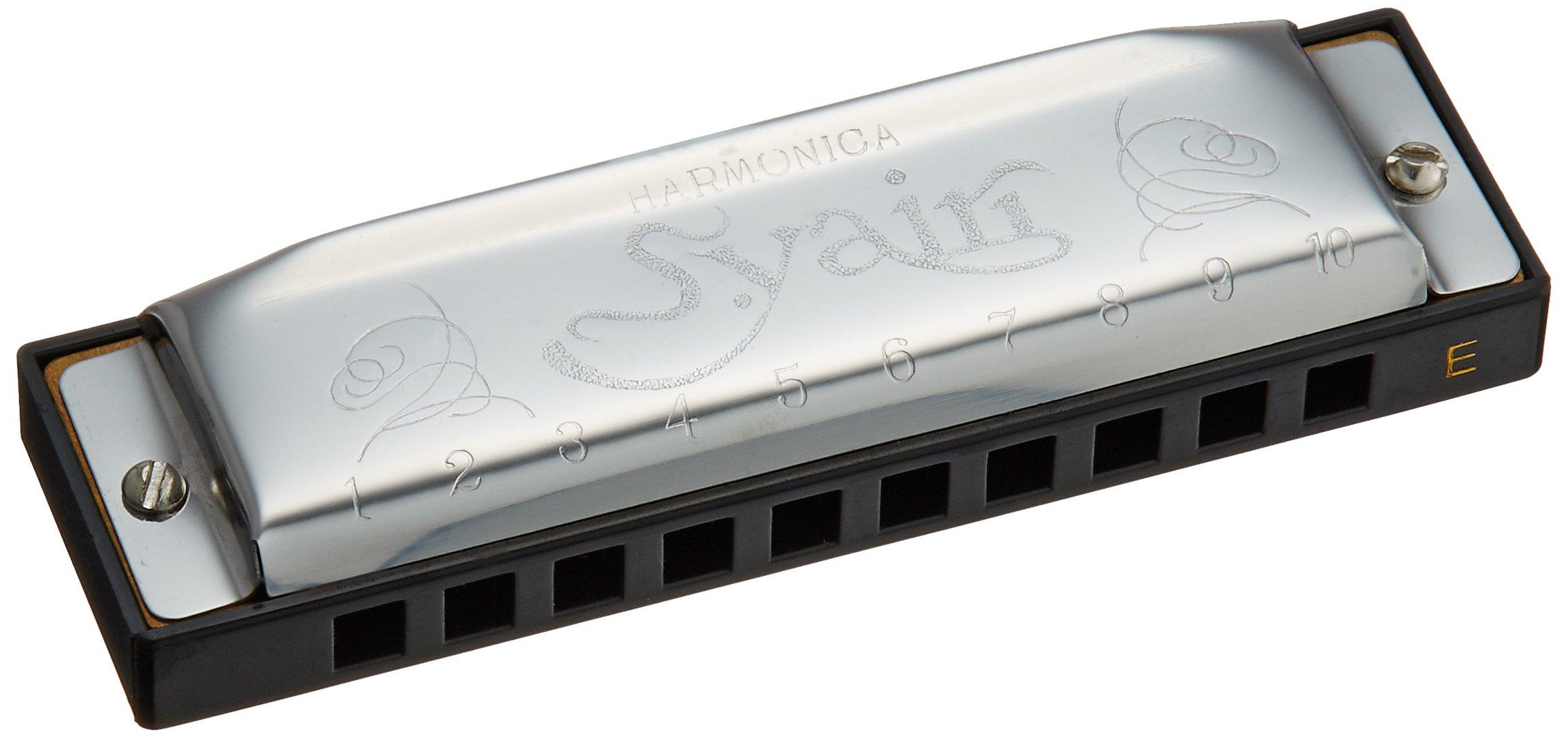 

Губная гармошка S.Yairi (С Яири) Ключ E SYH-20 серебряный