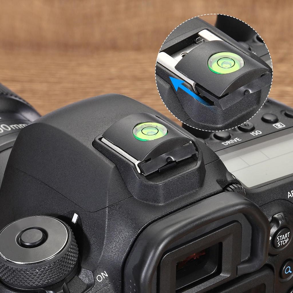 PATIKIL Camera Level Hot Shoe Universal Camera Hot Shoe Cover 6 Pieces Hot Shoe Cap Hot Shoe Protector for Black Cover, Cap, DSLR/SLR Cameras,